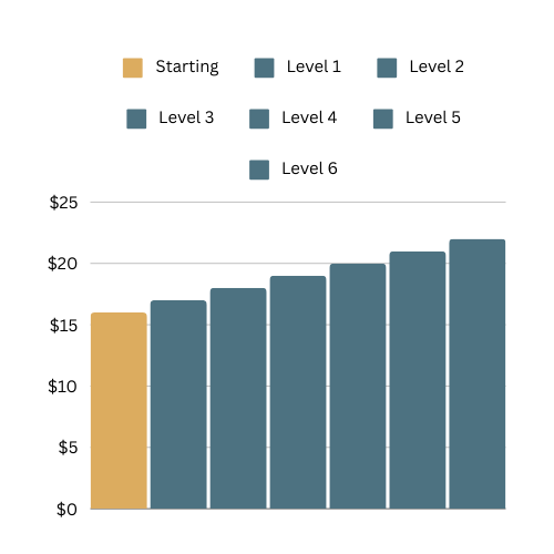 Wage Progression Chart Parallel Ag